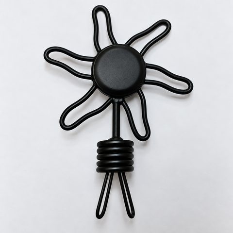 Tope soley negro 19 mm